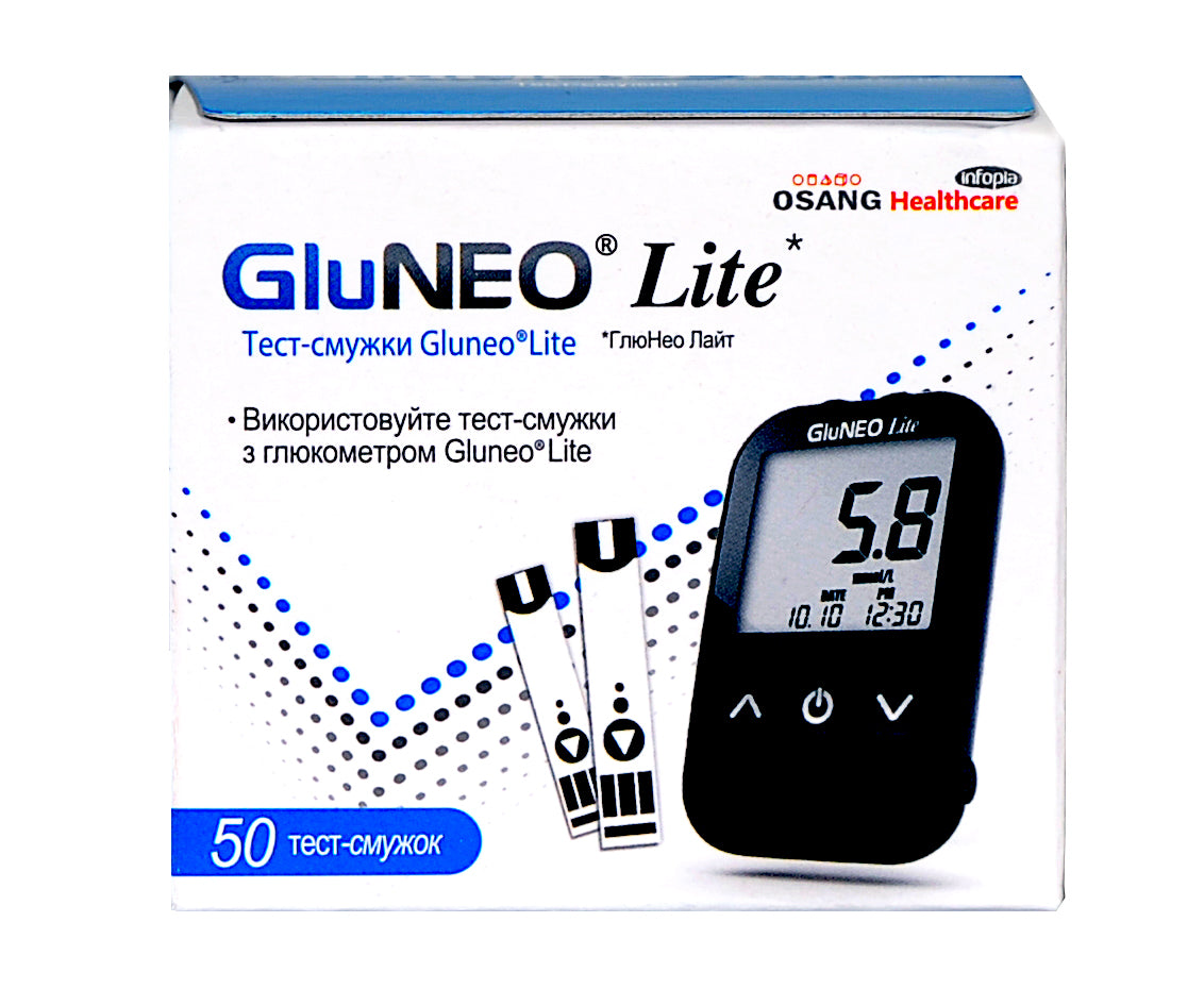 Тест-смужки GluNeo Lite